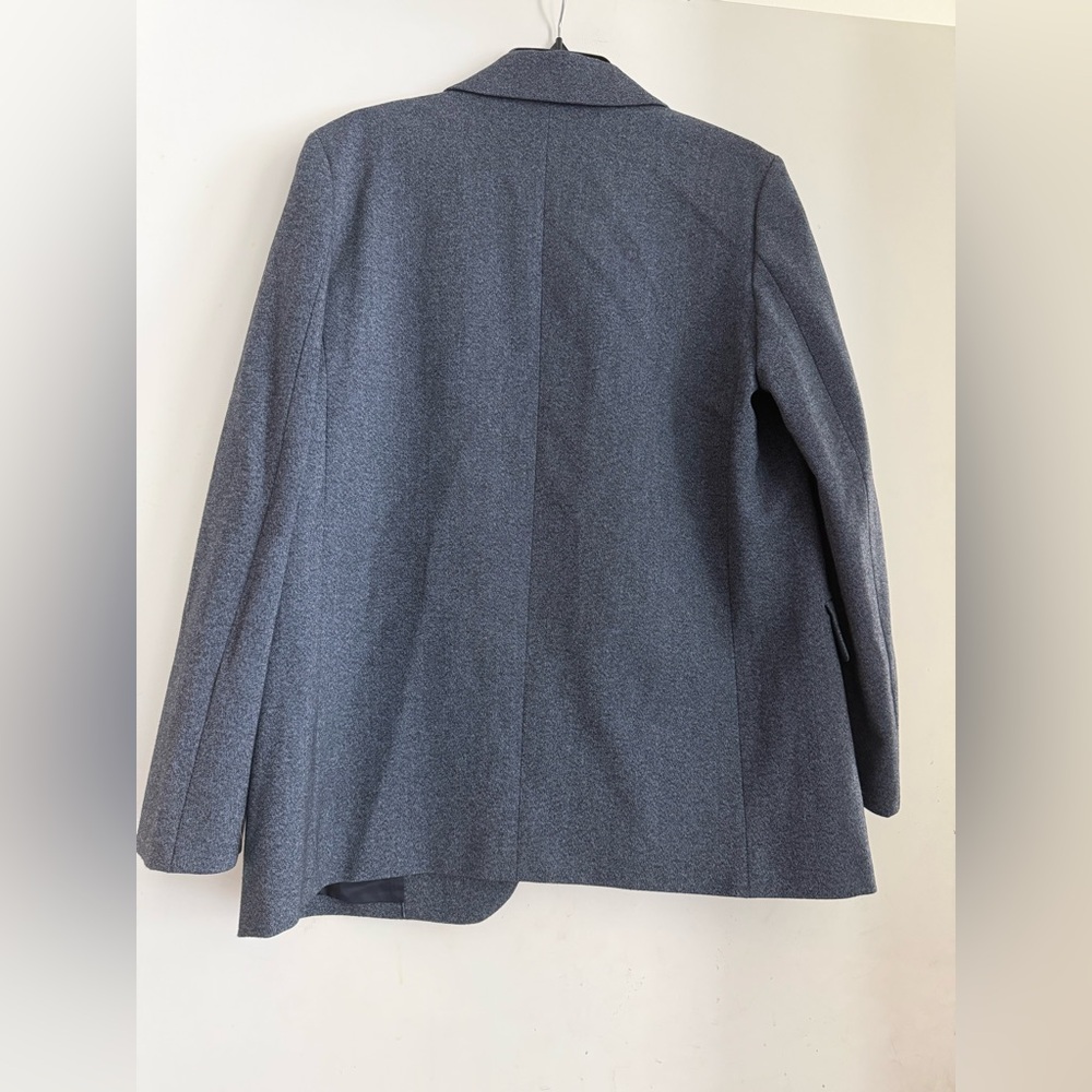 Theory Notched Lapel Open Buttonless Structured B… - image 3